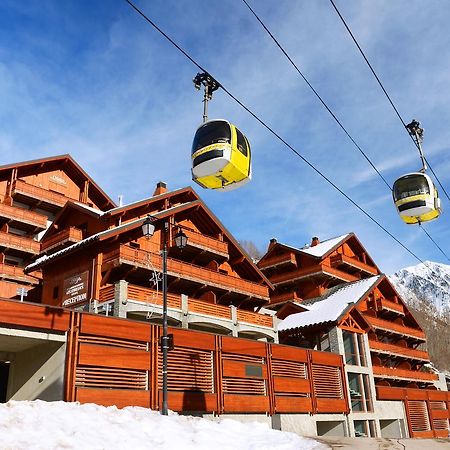 Residence Prestige Odalys La Cascade - Les Epinettes Vaujany Exteriér fotografie