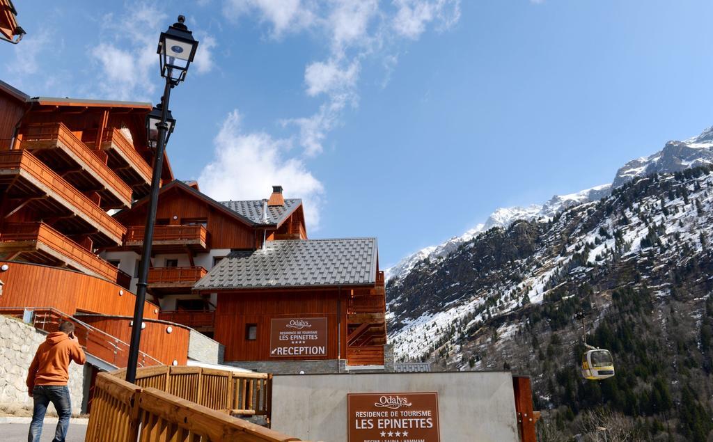 Residence Prestige Odalys La Cascade - Les Epinettes Vaujany Exteriér fotografie