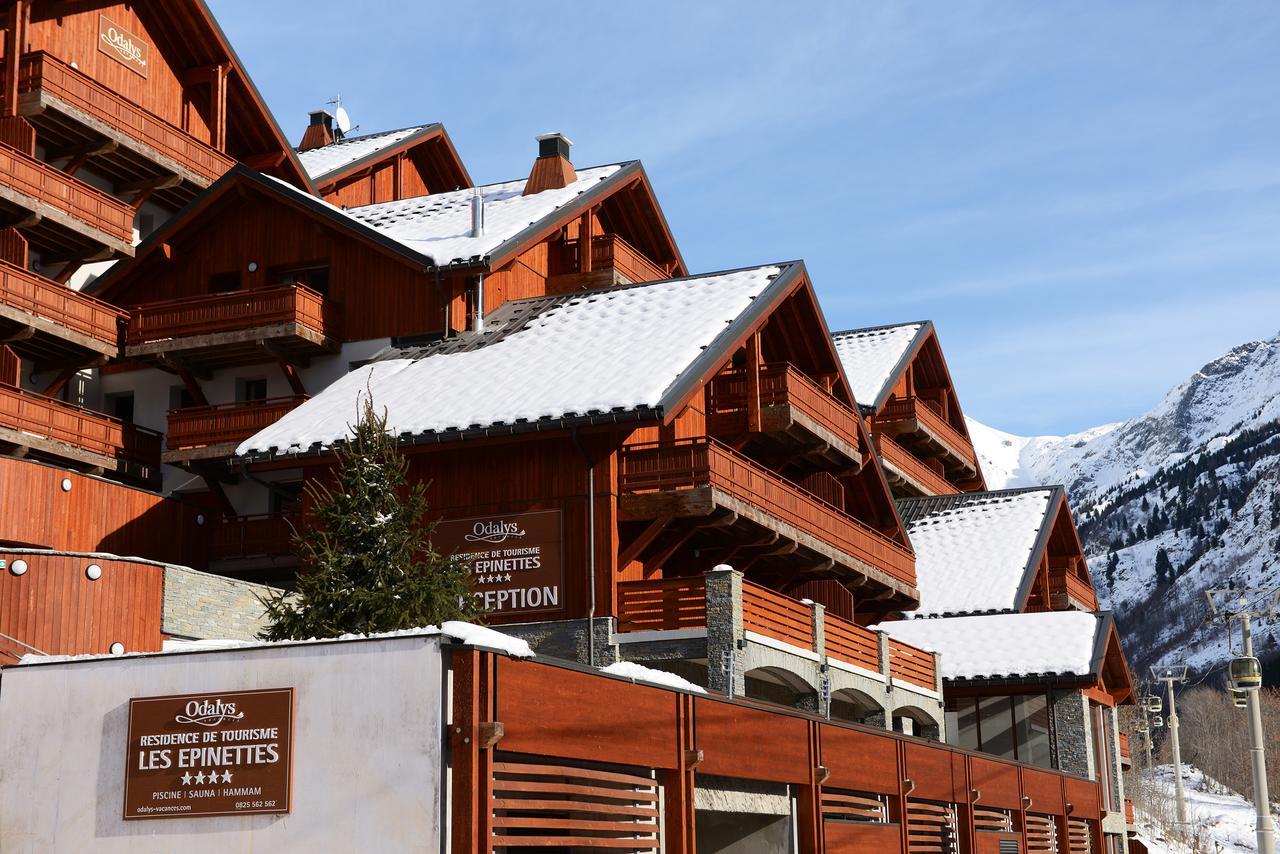 Residence Prestige Odalys La Cascade - Les Epinettes Vaujany Exteriér fotografie